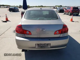 2006 Infiniti G35 with VIN JNKCV51EX6M518347, listed as a Copart auction lot 72001394 with 242,188 mi miles and Salvage Title. Bid and sale history available at DreamBid. Image 6.
