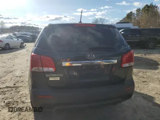 2012 Kia Sorento LX with VIN 5XYKT4A11CG251848, listed as a Copart auction lot 48015425 with 182,134 mi miles and Salvage Title. Bid and sale history available at DreamBid. Image 6.