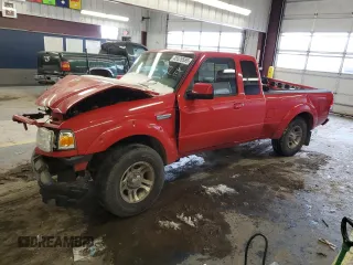 2010 Ford Ranger XLT with VIN 1FTKR4EE1APA45676, listed as a Copart auction lot 45529585 with 0 mi miles and Clean Title. Bid and sale history available at carsss.com. Image 1.