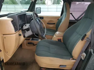 1998 Jeep Wrangler Sahara с VIN 1J4FY49S0WP727745, выставлен на аукционе Copart как лот 60546955 с пробегом 139 476 миль миль и Чистый • Clean title. История ставок и продаж доступна на DreamBid. Изображение 7.