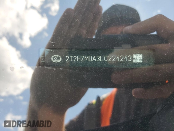 2020 Lexus RX 350 with VIN 2T2HZMDA3LC224243, listed as a Copart auction lot 63341525 with 28,213 mi miles and Salvage title. Bid and sale history available at DreamBid. Image 13.