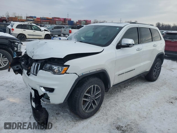 2022 Jeep Grand Cherokee WK Limited with VIN 1C4RJFBG1NC110112, listed as a Copart auction lot 88630295 with 33,515 mi miles and Salvage Title. Bid and sale history available at carsss.com. Image 1.
