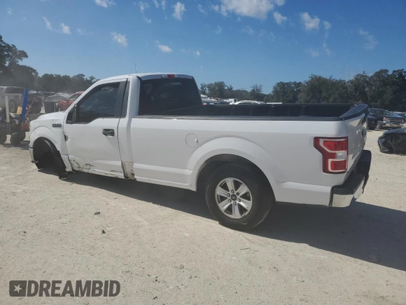 2019 Ford F-150 XL z VIN 1FTMF1C53KKD07988, wystawiony jako Copart lot #45115035 z przebiegiem 72 092 mil mil oraz Nie do naprawy • Non repairable. Historia ofert i sprzedaży dostępna na DreamBid. Obrazek 2.