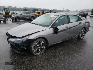 2023 Hyundai Elantra SEL with VIN KMHLS4AG0PU408698, listed as a Copart auction lot 58463615 with 83,490 mi miles and Salvage title. Bid and sale history available at DreamBid. Image 1.
