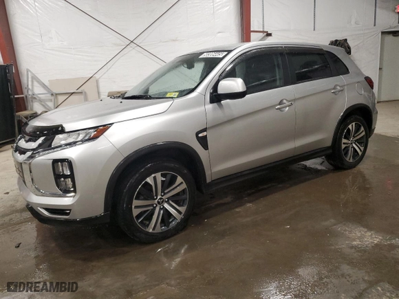 2022 Mitsubishi Outlander Sport ES with VIN JA4APUAUXNU018587, listed as a Copart auction lot 50306445 with 26,122 mi miles and Clean Title. Bid and sale history available at carsss.com. Image 1.