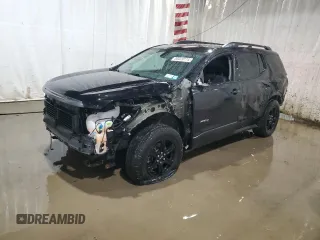 2022 GMC Acadia AT4 with VIN 1GKKNLLS1NZ136878, listed as a Copart auction lot 85320774 with 35,796 mi miles and Salvage title. Bid and sale history available at DreamBid. Image 1.