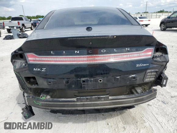 2016 Lincoln MKZ with VIN 3LN6L2G9XGR613590, listed as a Copart auction lot 50396815 with 105,558 mi miles and Salvage Title. Bid and sale history available at DreamBid. Image 6.