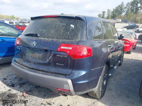 2009 Acura MDX Sport/Pwr Tail Gate with VIN 2HNYD28769H504947, listed as a IAAI auction lot 41953558 with 265,294 mi miles. Bid and sale history available at carsss.com. Image 4.