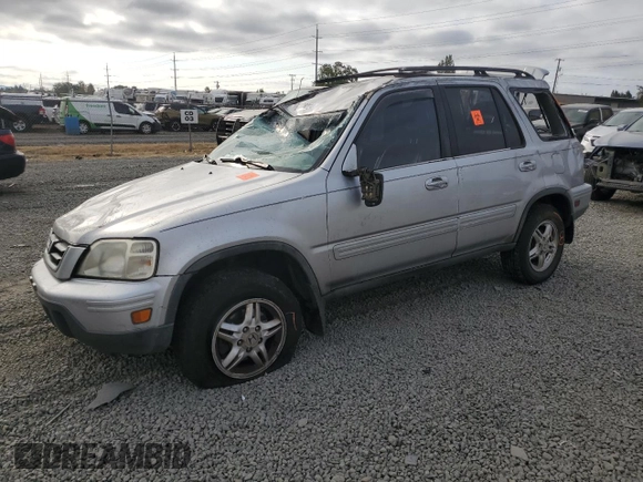 2001 Honda CR-V SE with VIN JHLRD18711C051299, listed as a Copart auction lot 64098224 with 231,433 mi miles and Clean Title. Bid and sale history available at carsss.com. Image 1.