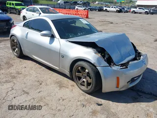 2003 Nissan 350Z Touring with VIN JN1AZ34E93T011392, listed as a IAAI auction lot 42096385 with 83,429 mi miles and . Bid and sale history available at DreamBid. Image 1.