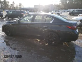 2021 Infiniti Q50 Signature Edition z VIN JN1EV7CRXMM755541, wystawiony jako Copart lot #42777605 z przebiegiem 47 436 mil mil oraz Szkoda całkowita • Salvage title. Historia ofert i sprzedaży dostępna na DreamBid. Obrazek 2.