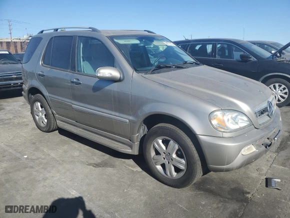 2005 Mercedes-Benz M-Class 3.7L with VIN 4JGAB57E05A561695, listed as a Copart auction lot 88772105 with 159,452 mi miles and Salvage Title. Bid and sale history available at carsss.com. Image 4.
