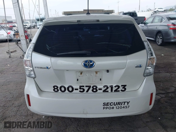 2012 Toyota Prius Two with VIN JTDZN3EU5C3042219, listed as a IAAI auction lot 42034267 with 161,393 mi miles and . Bid and sale history available at DreamBid. Image 16.