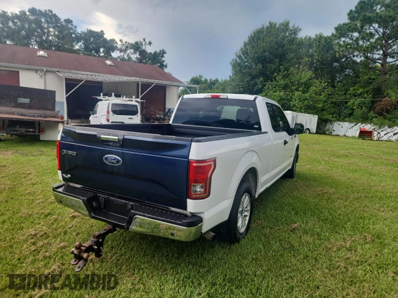 2016 Ford F-150 XL z VIN 1FTEX1CP9GKE86645, wystawiony jako Copart lot #62174045 z przebiegiem 94 834 mil mil oraz Czysty tytuł • Clean title. Historia ofert i sprzedaży dostępna na DreamBid. Obrazek 4.