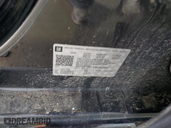 2018 Chevrolet Silverado 1500 LTZ with VIN 3GCUKSEC5JG357391, listed as a Copart auction lot 47824265 with 122,377 mi miles and Salvage Title. Bid and sale history available at DreamBid. Image 12.
