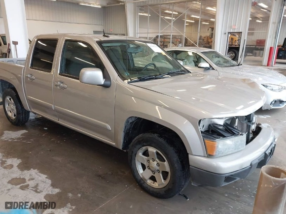 2009 Chevrolet Colorado LT w/1LT with VIN 1GCCS139X98101911, listed as a IAAI auction lot 41383161 with 101,085 mi miles. Bid and sale history available at carsss.com. Image 1.