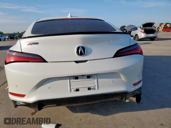 2023 Acura Integra Technology with VIN 19UDE4G76PA007232, listed as a Copart auction lot 56252435 with 34,256 mi miles and Salvage title. Bid and sale history available at DreamBid. Image 6.