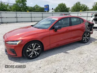 2019 Volvo S60 R-Design with VIN 7JRA22TM4KG015461, listed as a Copart auction lot 54357414 with 63,917 mi miles. Bid and sale history available at carsss.com. Image 1.