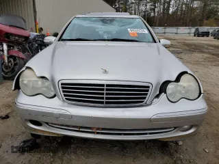 2004 Mercedes-Benz C 230 Kompressor with VIN WDBRF40J14A548030, listed as a Copart auction lot 80555724 with Not Provided miles and Salvage Title. Bid and sale history available at DreamBid. Image 5.