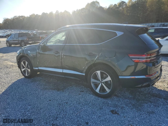 2023 Genesis GV80 with VIN KMUHBDSB6PU115995, listed as a Copart auction lot 81177154 with 20,026 mi miles and Salvage Title. Bid and sale history available at carsss.com. Image 2.