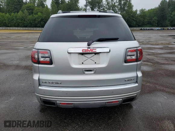 2013 GMC Acadia Denali z VIN 1GKKVTKD7DJ212880, wystawiony jako Copart lot #58869915 z przebiegiem 135 656 mil mil oraz Czysty tytuł • Clean title. Historia ofert i sprzedaży dostępna na DreamBid. Obrazek 6.