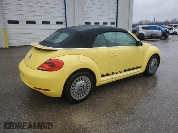 2013 Volkswagen Beetle 50s Edition with VIN 3VW5P7AT7DM828338, listed as a Copart auction lot 88228725 with 106,171 mi miles and Salvage title. Bid and sale history available at DreamBid. Image 3.