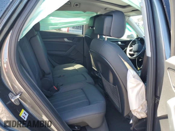 2023 Audi Q5 S line Premium with VIN WA1GAAFY4P2124408, listed as a Copart auction lot 57766075 with 14,286 mi miles and Salvage title. Bid and sale history available at DreamBid. Image 11.