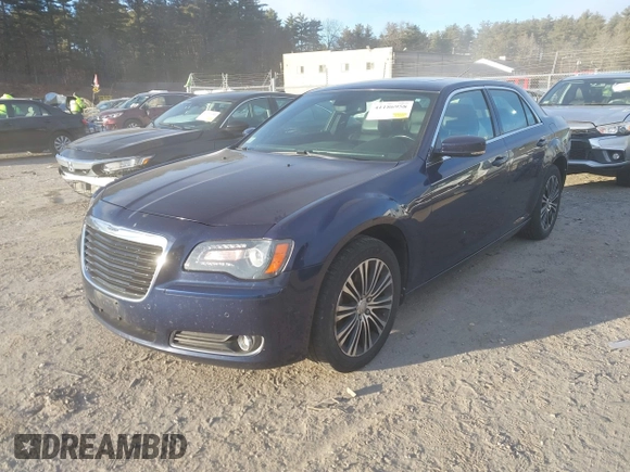 2014 Chrysler 300 with VIN 2C3CCAGGXEH183881, listed as a IAAI auction lot 41186958 with 110,796 mi miles. Bid and sale history available at carsss.com. Image 17.