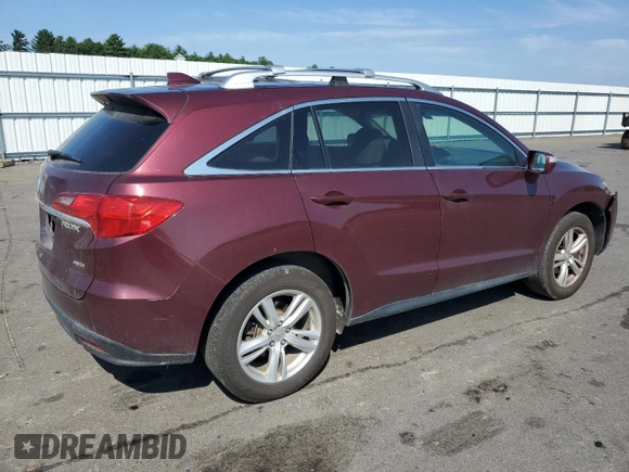 2014 Acura RDX with VIN 5J8TB4H36EL000170, listed as a Copart auction lot 65952204 with 190,310 mi miles and Salvage title. Bid and sale history available at DreamBid. Image 3.
