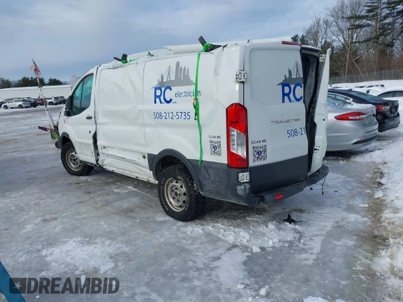 2016 Ford Transit Cargo with VIN 1FTYR1ZM1GKB40867, listed as a IAAI auction lot 41628525 with 99,580 mi miles and . Bid and sale history available at DreamBid. Image 3.