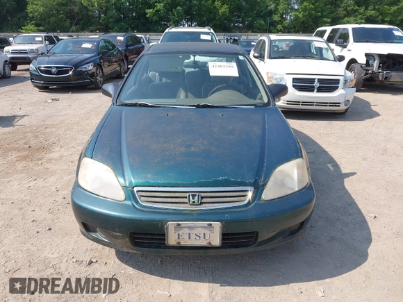 2000 Honda Civic VP z VIN 2HGEJ6613YH526718, wystawiony jako IAAI lot #42402399 z przebiegiem 14 051 mil mil oraz . Historia ofert i sprzedaży dostępna na DreamBid. Obrazek 6.
