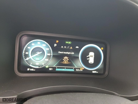 2023 Hyundai Kona Electric Limited with VIN KM8K53AGXPU160456, listed as a Copart auction lot 86911644 with 8,097 mi miles and Salvage Title. Bid and sale history available at carsss.com. Image 9.