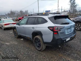 2024 Subaru Outback Wilderness with VIN 4S4BTGUD1R3204951, listed as a IAAI auction lot 41212559 with 5,782 mi miles. Bid and sale history available at carsss.com. Image 3.