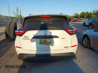 2022 Nissan Murano SV z VIN 5N1AZ2BJ5NC127825, wystawiony jako IAAI lot #42236711 z przebiegiem 65 183 mil mil oraz . Historia ofert i sprzedaży dostępna na DreamBid. Obrazek 16.