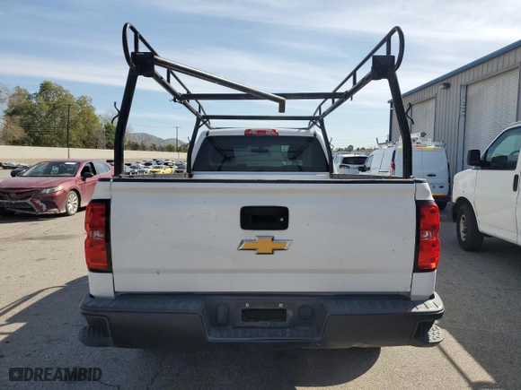 2018 Chevrolet Silverado 1500 Work Truck with VIN 1GCNCNEH6JZ340002, listed as a Copart auction lot 49442395 with 202,606 mi miles and Clean Title. Bid and sale history available at carsss.com. Image 6.