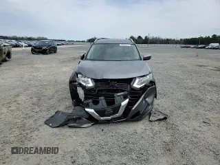 2019 Nissan Rogue SV with VIN KNMAT2MT0KP530166, listed as a Copart auction lot 48292975 with 99,112 mi miles and Salvage Title. Bid and sale history available at carsss.com. Image 12.