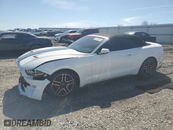 2018 Ford Mustang EcoBoost Premium with VIN 1FATP8UH5J5139168, listed as a Copart auction lot 49333815 with 92,516 mi miles and Salvage Title. Bid and sale history available at carsss.com. Image 1.