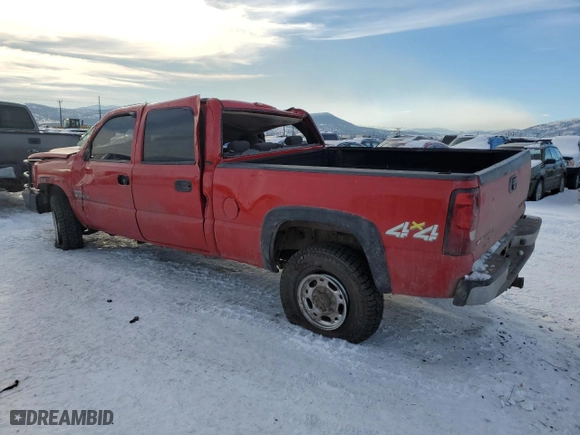 2006 Chevrolet Silverado 2500HD LT1 with VIN 1GCHK23D56F256986, listed as a Copart auction lot 87692335 with 0 mi miles and Clean Title. Bid and sale history available at carsss.com. Image 2.