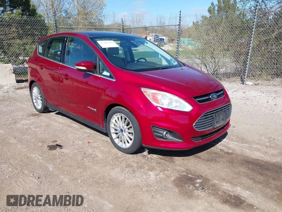 2015 Ford C-Max SEL with VIN 1FADP5BU8FL101858, listed as a IAAI auction lot 42205265 with 161,265 mi miles. Bid and sale history available at carsss.com. Image 1.