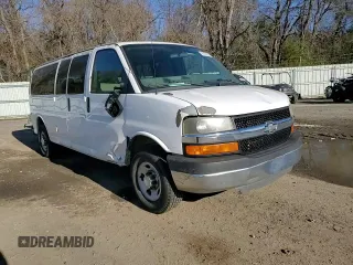 2010 Chevrolet Express Passenger LT with VIN 1GA2G1DG2A1148818, listed as a Copart auction lot 46236375 with 142,954 mi miles and Salvage title. Bid and sale history available at DreamBid. Image 11.