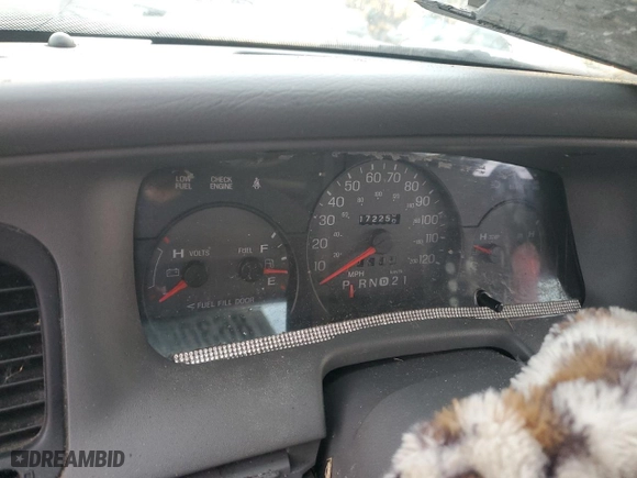 2003 Mercury Grand Marquis LS Premium with VIN 2MEFM75W53X698369, listed as a Copart auction lot 86305904 with 172,259 mi miles and Salvage Title. Bid and sale history available at carsss.com. Image 9.
