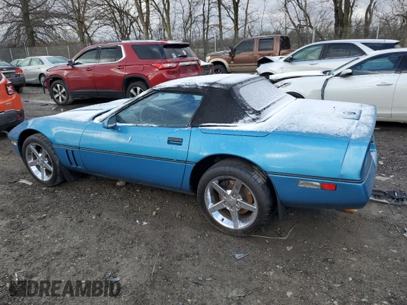 1989 Chevrolet Corvette with VIN 1G1YY3180K5125449, listed as a Copart auction lot 47791165 with 620,509 mi miles and Salvage Title. Bid and sale history available at carsss.com. Image 2.