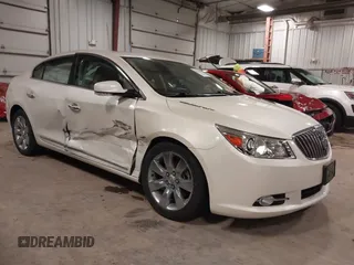 2013 Buick LaCrosse Premium 1 with VIN 1G4GF5E32DF295131, listed as a IAAI auction lot 41316399 with 157,108 mi miles. Bid and sale history available at carsss.com. Image 1.