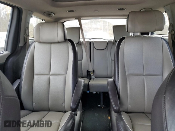 2018 Kia Sedona SX-L with VIN KNDME5C18J6370387, listed as a Copart auction lot 77415064 with 126,828 mi miles and Salvage Title. Bid and sale history available at carsss.com. Image 10.