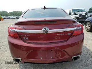 2016 Buick Regal GS with VIN 2G4GV5GX1G9155264, listed as a Copart auction lot 64977104 with 129,580 mi miles and Salvage Title. Bid and sale history available at DreamBid. Image 6.