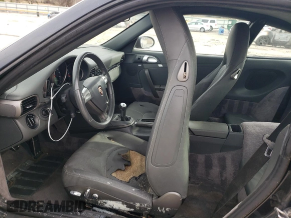 2007 Porsche 911 Carrera with VIN WP0AA29987S710907, listed as a Copart auction lot 84843114 with 0 mi miles and Salvage Title. Bid and sale history available at carsss.com. Image 7.