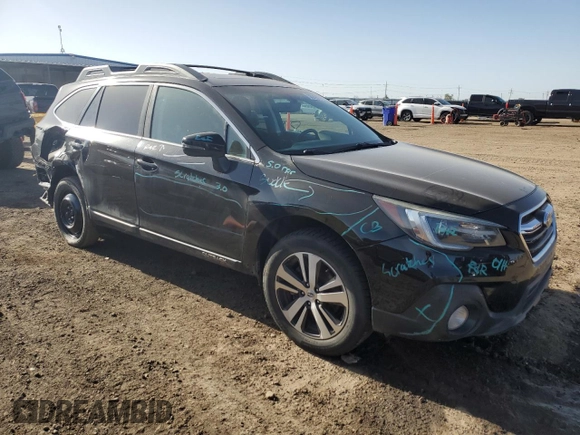 2018 Subaru Outback Limited with VIN 4S4BSENC0J3225713, listed as a Copart auction lot 56243745 with 99,538 mi miles and Salvage title. Bid and sale history available at DreamBid. Image 4.