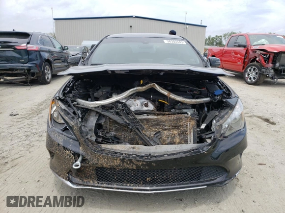 2018 Mercedes-Benz CLA 250 with VIN WDDSJ4EB8JN551889, listed as a Copart auction lot 58303543 with 93,078 mi miles and . Bid and sale history available at DreamBid. Image 5.
