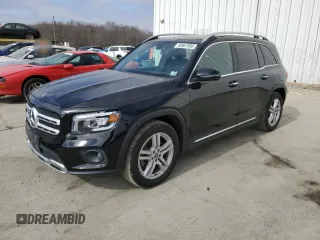 2021 Mercedes-Benz GLB 250 z VIN W1N4M4HB4MW104585, wystawiony jako Copart lot #48967595 z przebiegiem 54 137 mil mil oraz Szkoda całkowita • Salvage title. Historia ofert i sprzedaży dostępna na DreamBid. Obrazek 1.