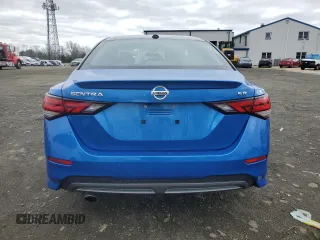 2023 Nissan Sentra SR with VIN 3N1AB8DVXPY263585, listed as a Copart auction lot 47265645 with 46,125 mi miles and Salvage Title. Bid and sale history available at DreamBid. Image 6.